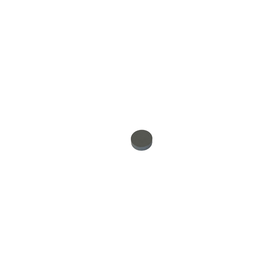 Imán Cerámico en forma de disco. Medidas: 18x5 mm. Potencia: 1680 Gauss aprox.