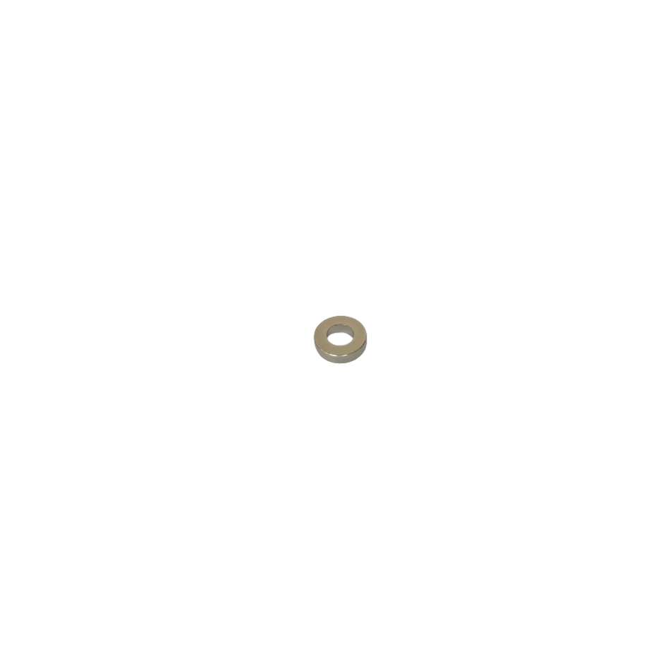 Imán de Neodimio en forma de anillo. Medidas: 20x10x5 mm. Potencia: 4000 Gauss aprox.